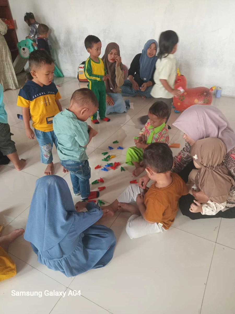 MPLS ( Masa Pengenalan Lingkungan Sekolah ) di Pos Paud Anggrek Ceria Desa Jebol tahun ajaran 2026/2027.