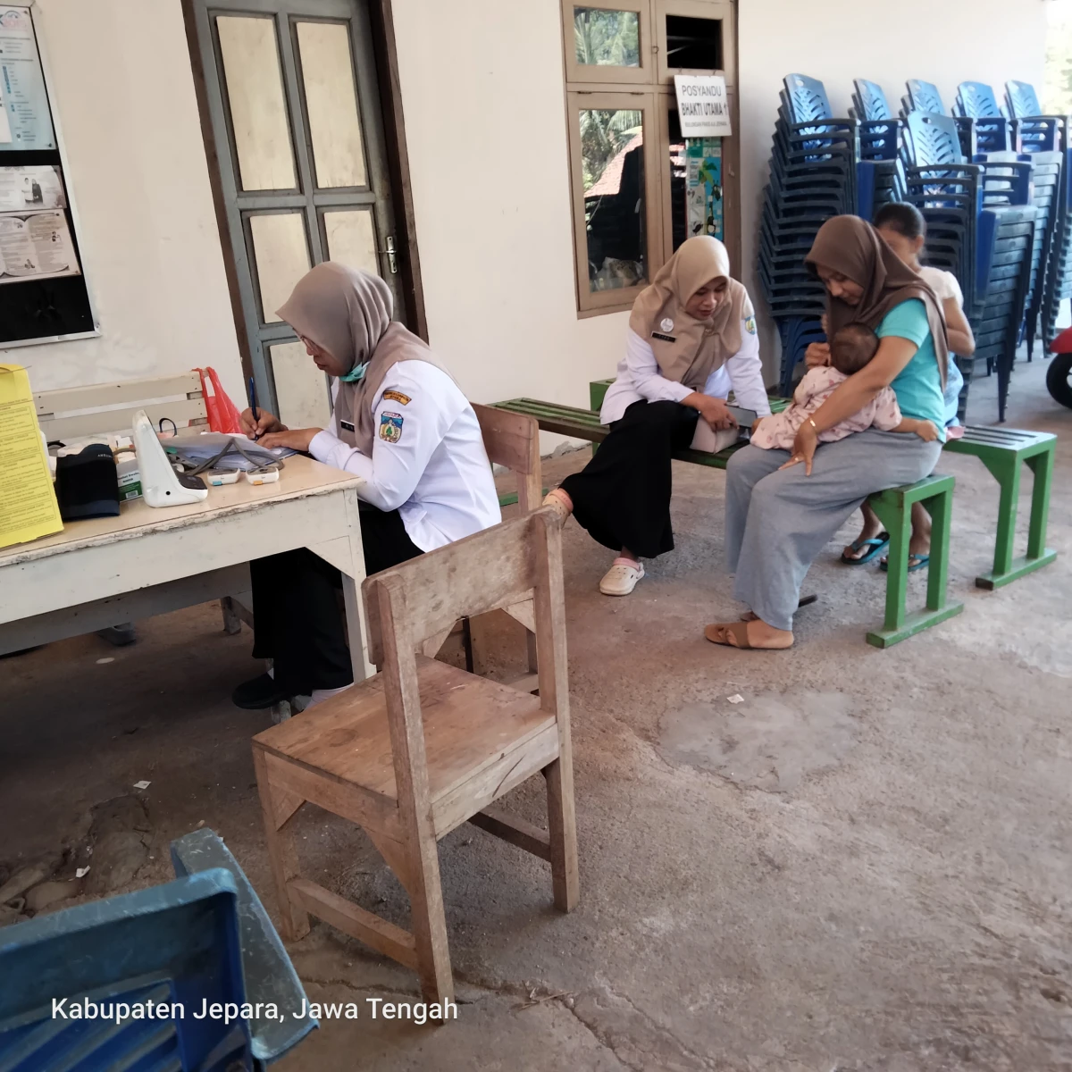 Kegiatan Posyandu Bakti Utama I Desa Bulungan