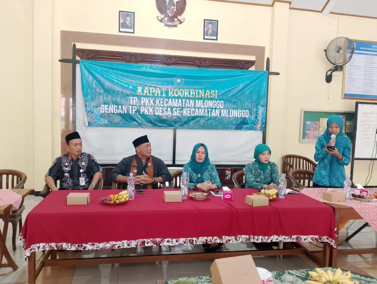 Rakor PKK Kecamatan Mlonggo