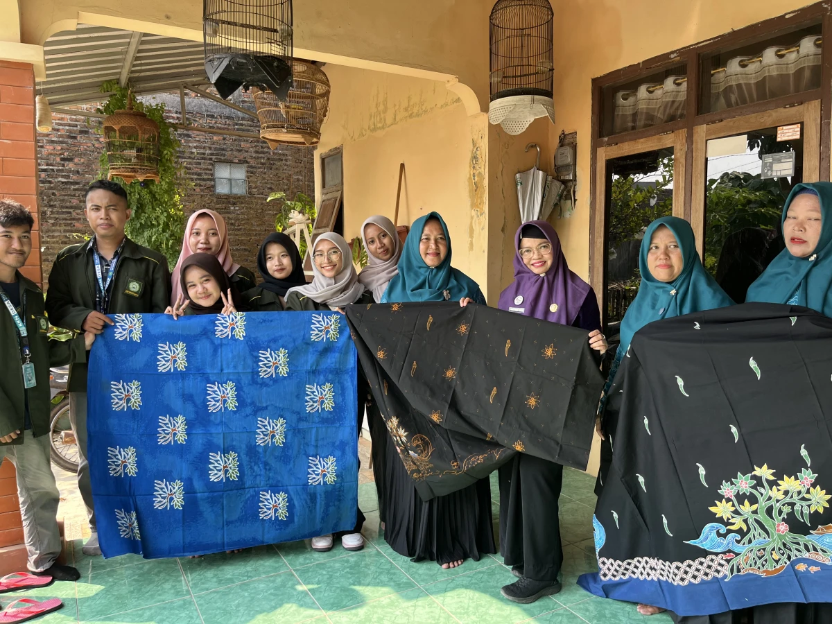 Kunjungan dan Pembinaan UMKM Batik Roro Kuning Telukawur