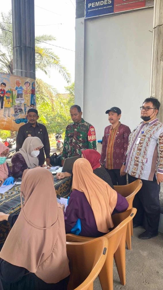 KEGIATAN TRACING TBC DAN CEK KESEHATAN DI DESA WELAHAN