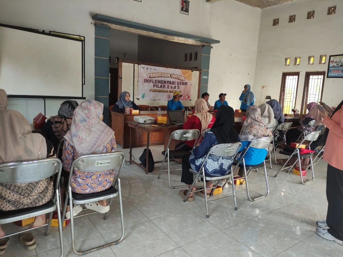 Penipuan untuk implementasi STBM pilar 2 s.d 5 puskesmas batealit