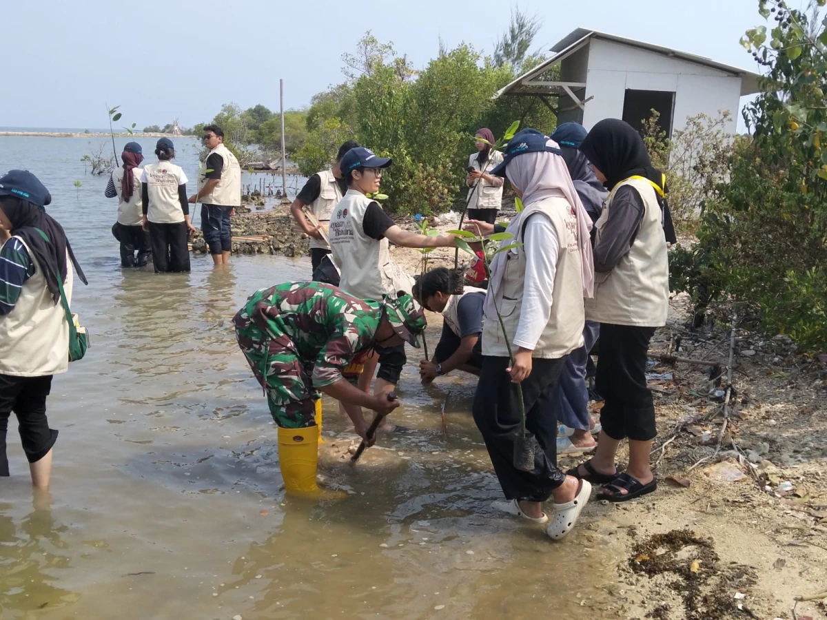 Bhakti Sosial dan Penanaman Mangroov