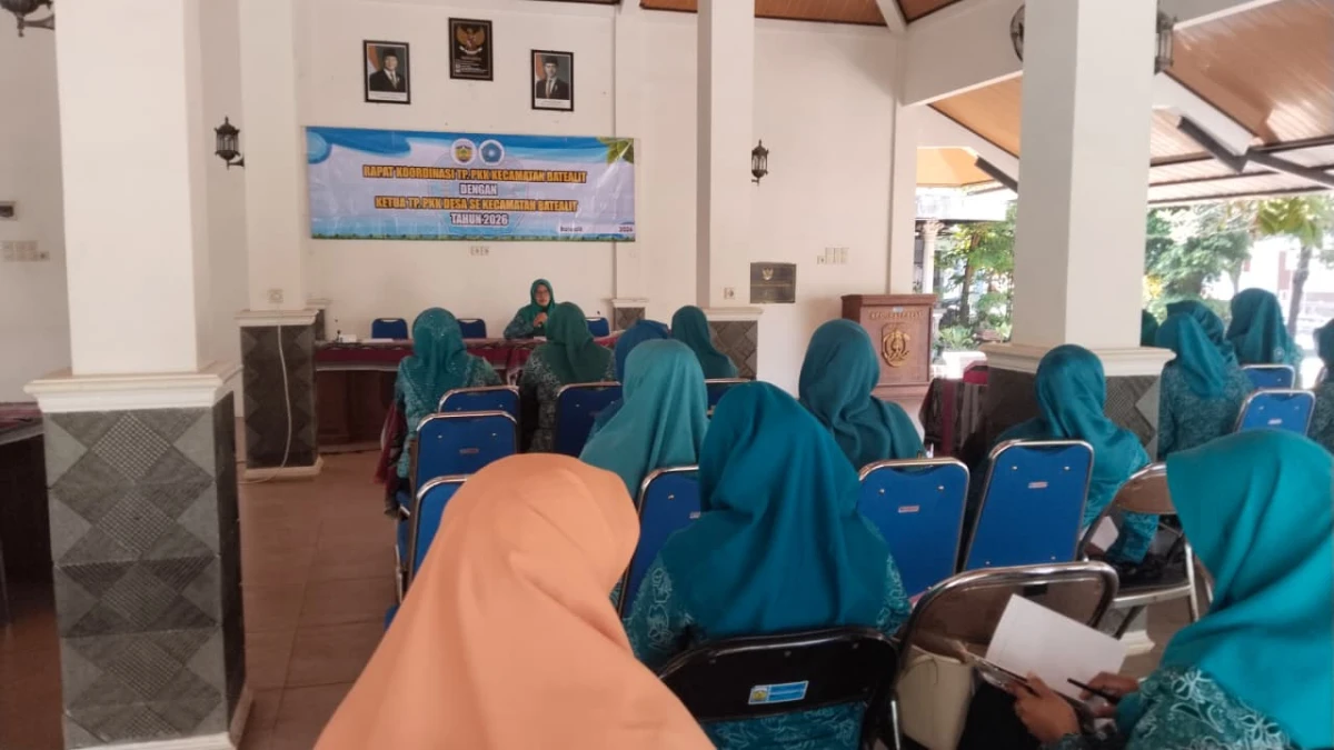 Rakor TP. PKK Kec. Batealit