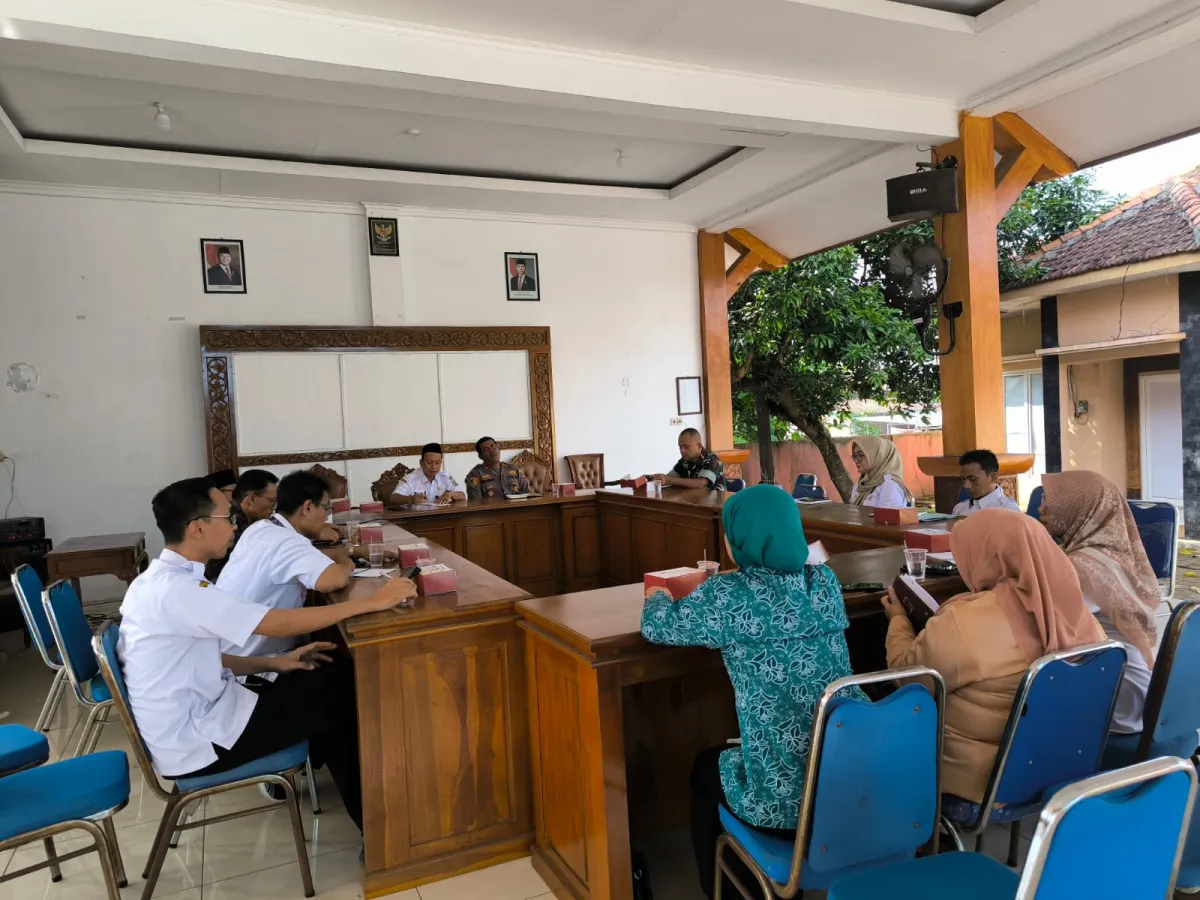 Pertemuan Lintas Sektor Kecamatan Mlonggo