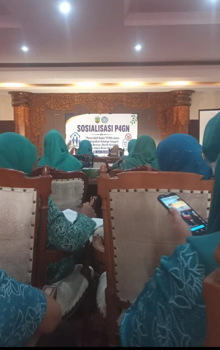SOSIALISASI P4GN BAGI KADER POKJA I TP PKK DI KABUPATEN JEPARA
