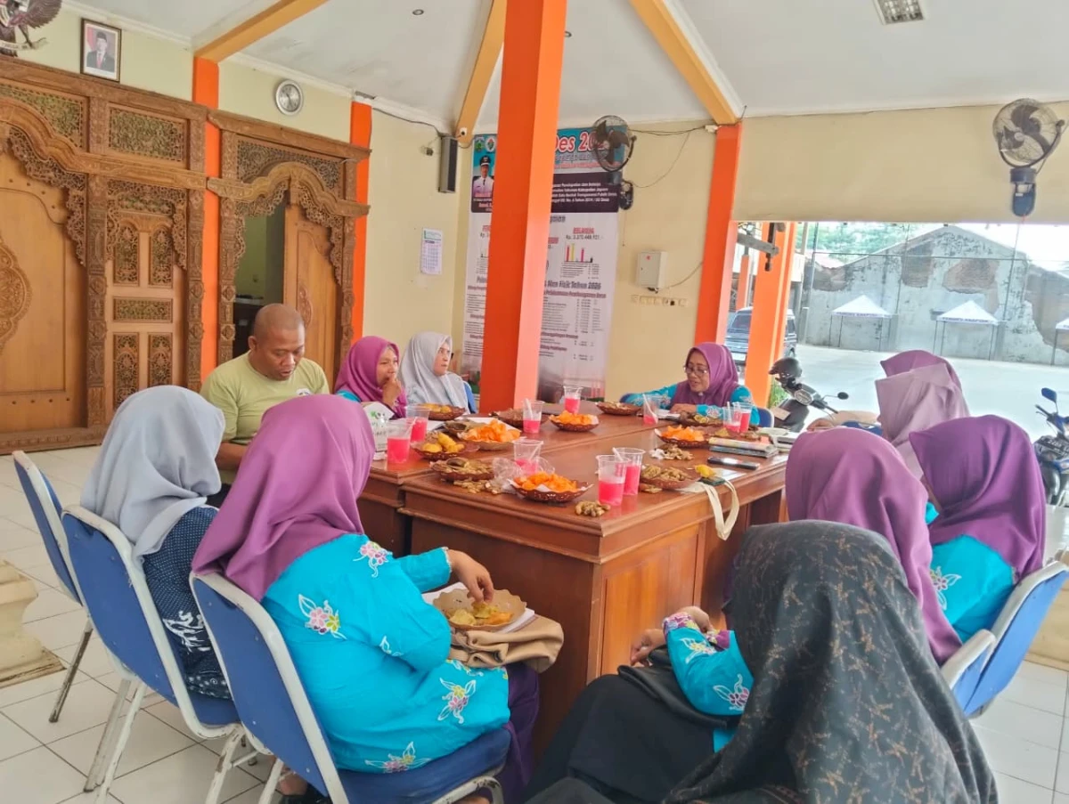 Rakor Pengurus TP.PKK Desa Krapyak