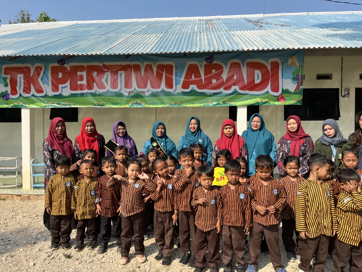 Kunjungan ke TK Pertiwi Abadi