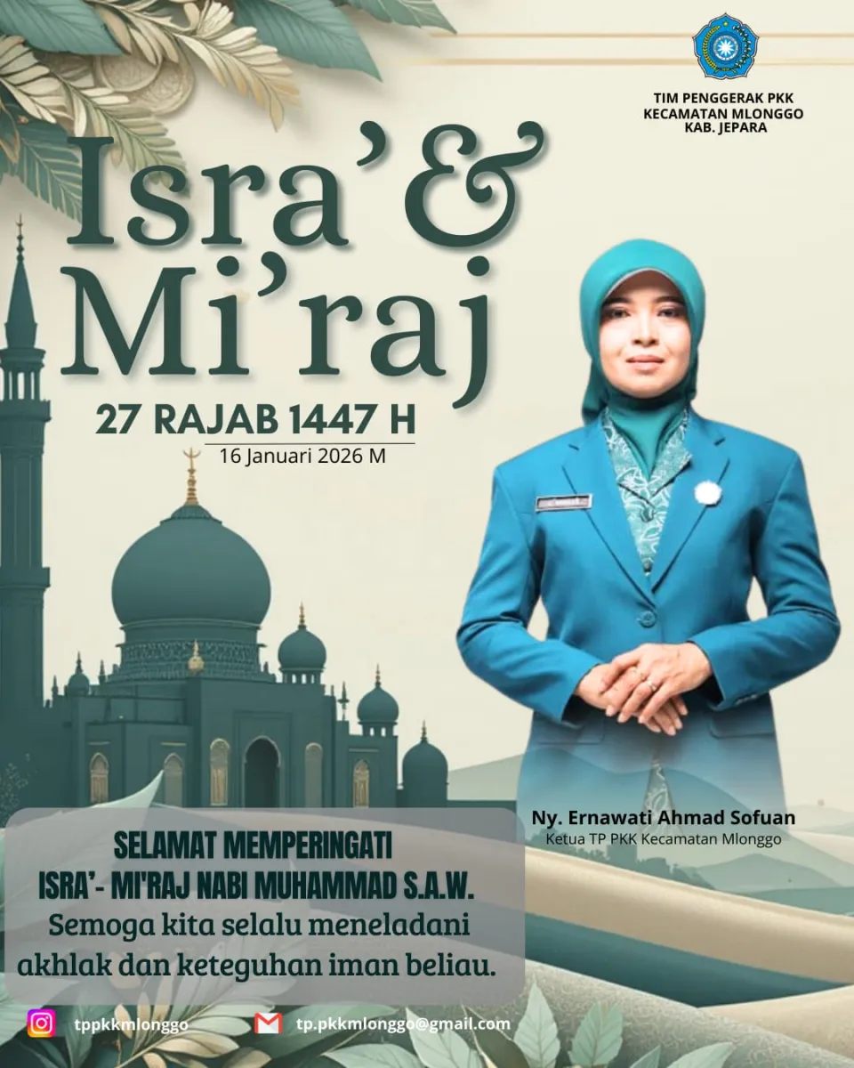 Ucapan Peringatan Isra' dan Mi'raj 27 Rajab 1447 H. 