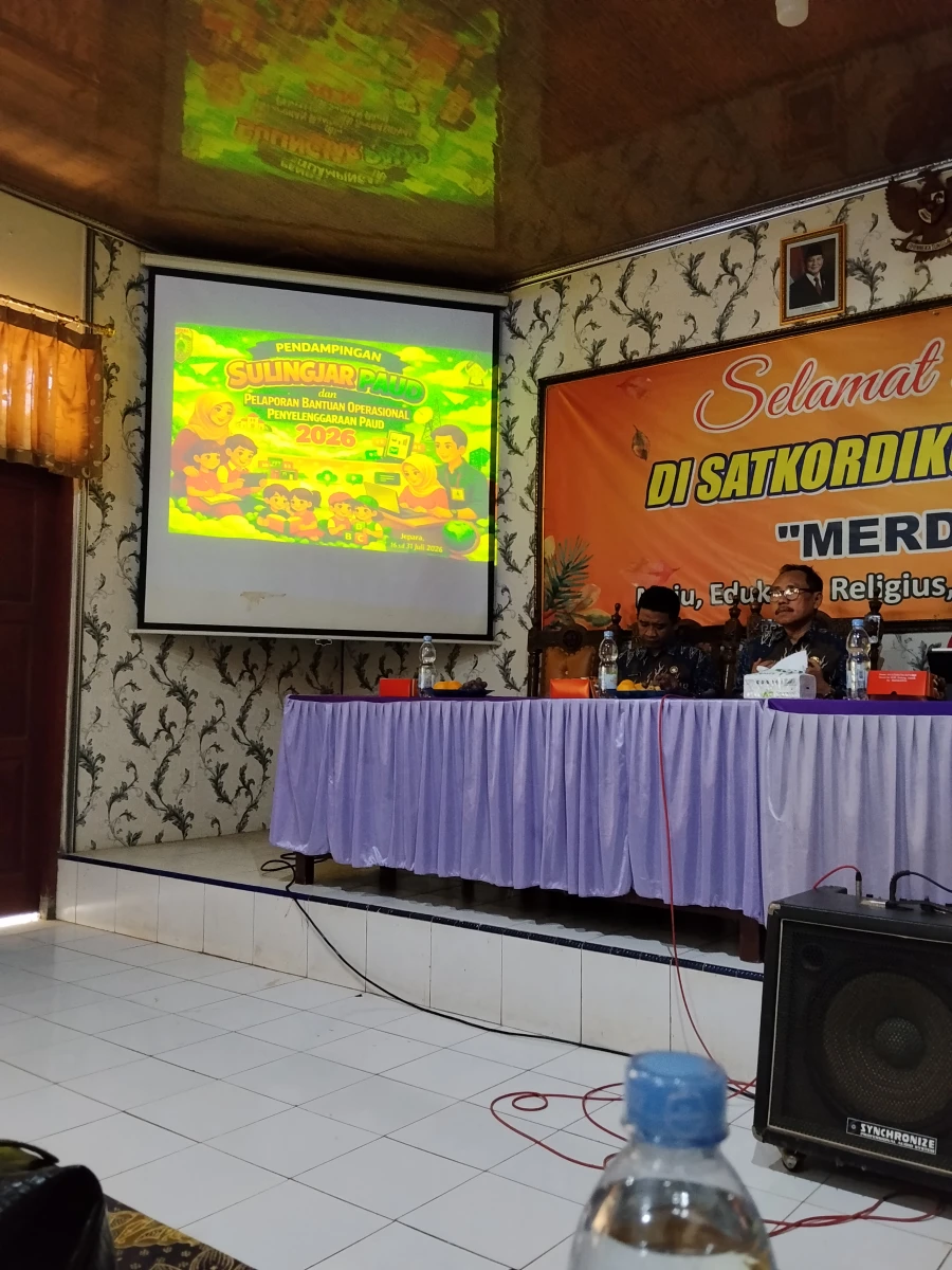 Sosialisasi sulingjar dan LPJ BOP PAUD