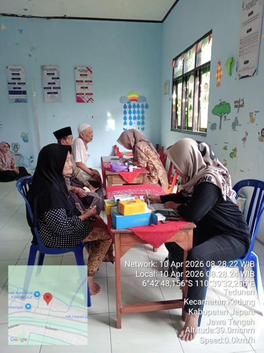 Kegiatan Posyandu Merpati Tedunan