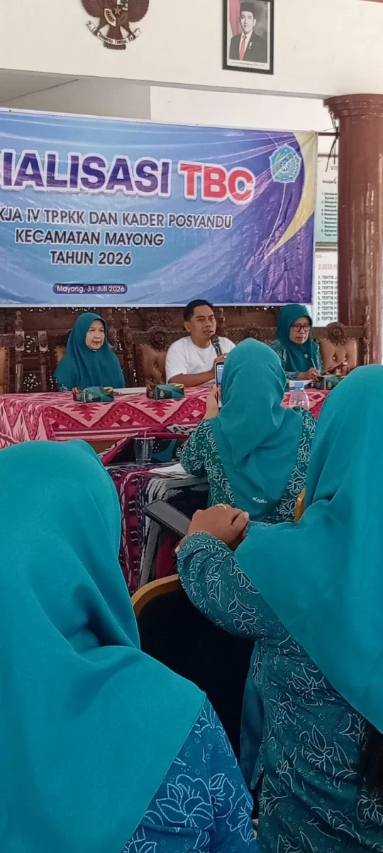 Mengikuti rakor tp. Pkk dan sosialisasi TBC 2026