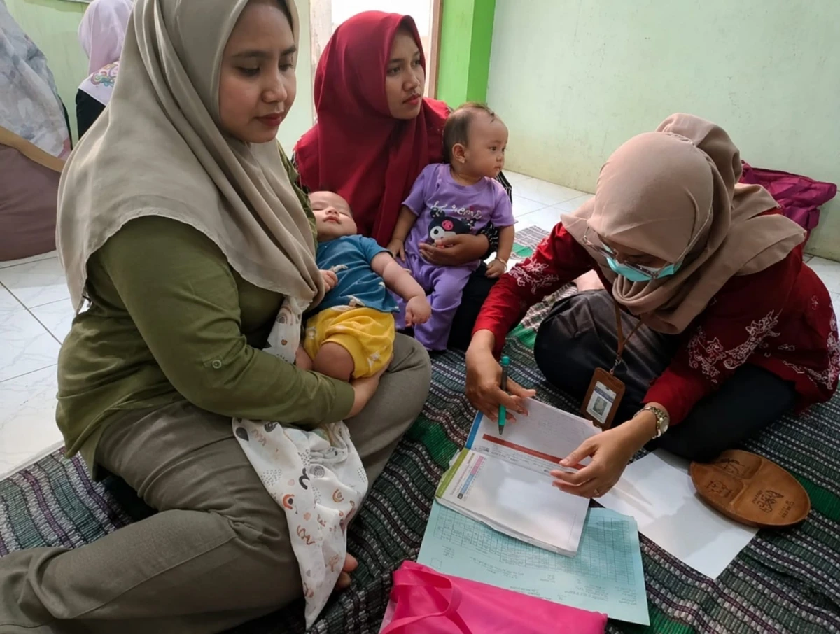 Pokja 4 melaksanakan Kegiatan Posyandu