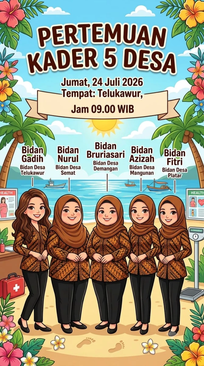 Pelatihan kades 5 desa 