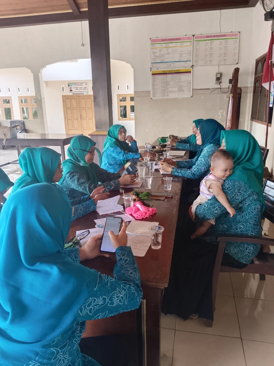 RAKOR TP. PKK DESA KEDUNGLEPER