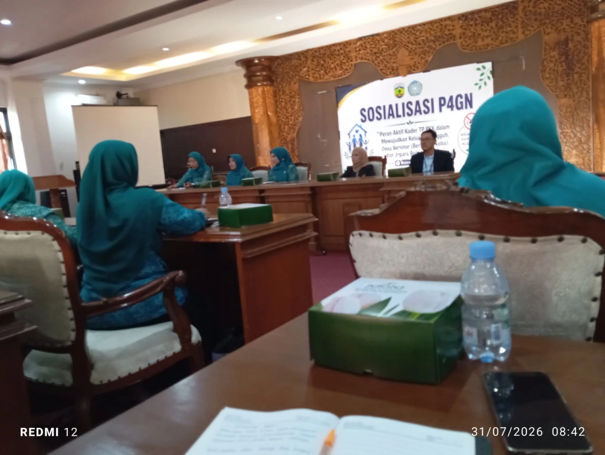 Sosialisasi P4GN Pokja 1 di Kabupaten Jepara