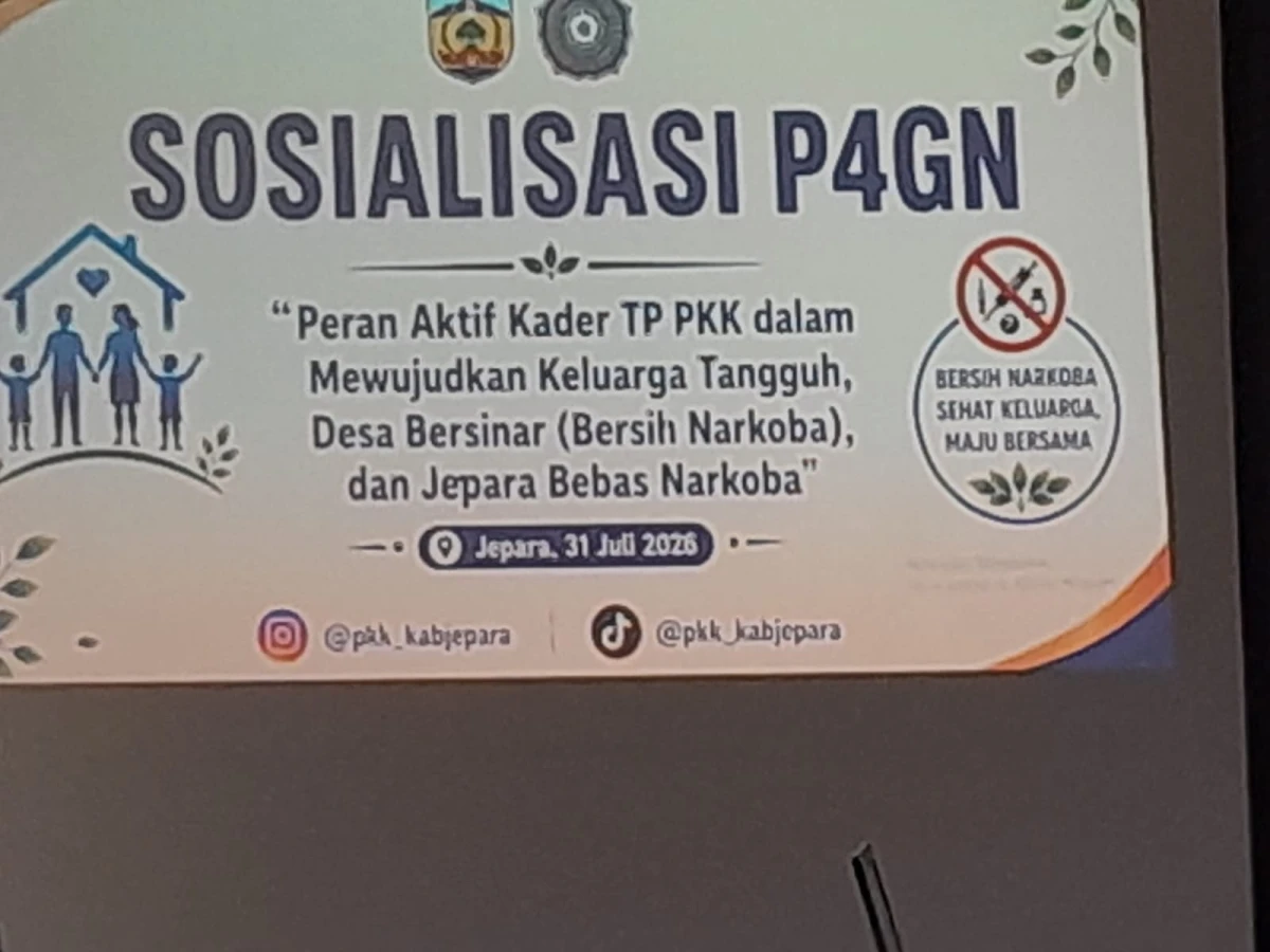 Sosialisasi Pokja 1 oleh tp pkk kabupaten tentang P4GN