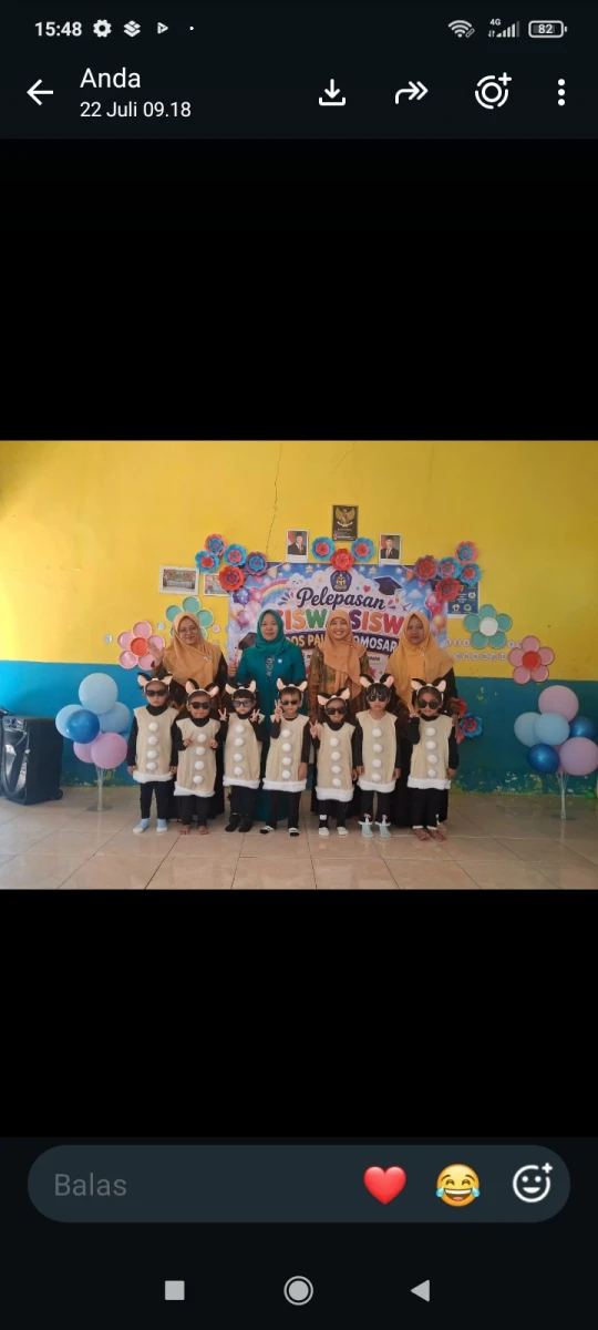 Perpisahan pos paud