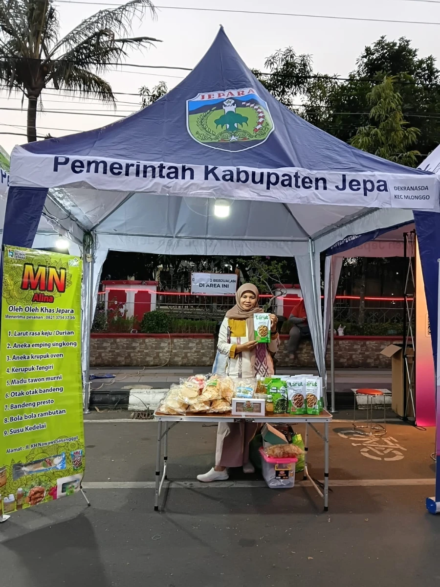 UMKM Mlonggo Tampil di Kartini Night Jepara, Mengangkat Produk Lokal Menuju Pasar yang Lebih Luas