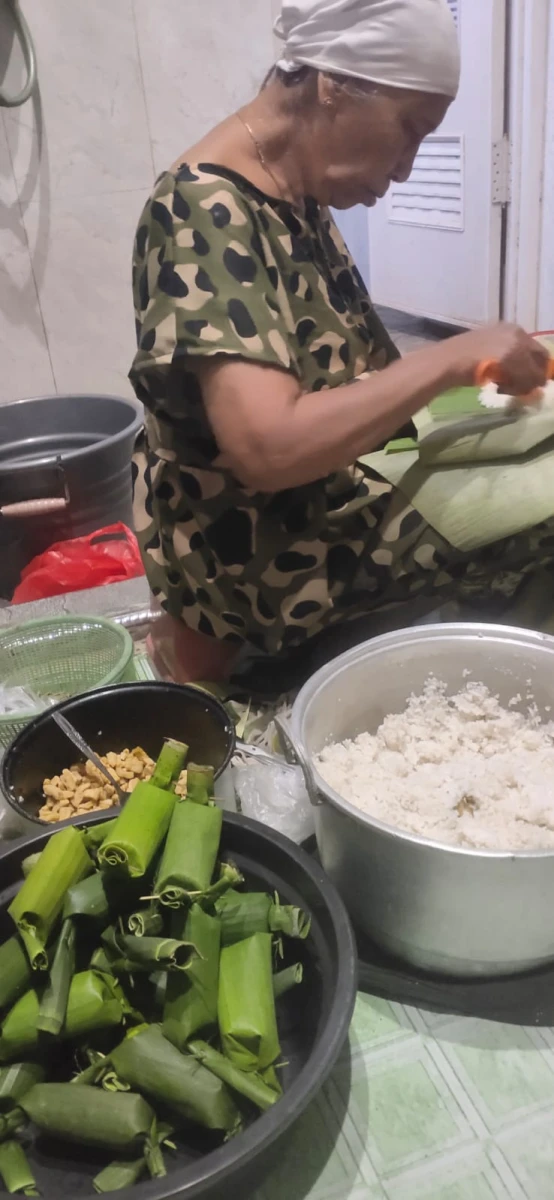 Produk Arem-arem rumahan milik ibu Nafis warga sengonbugel RT 2 RW 1 