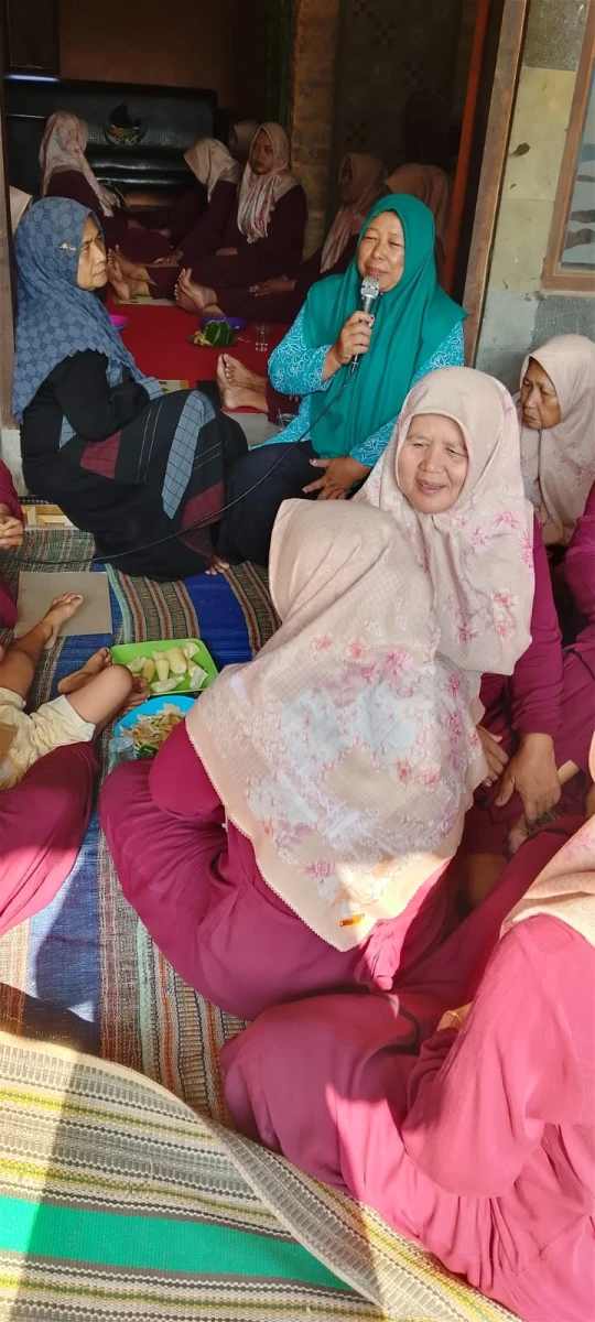 Penyuluhan Pentingnya MKJP oleh Pokja 4 di Pertemuan PKK RT 09 RW 02 Desa Tegalsambi
