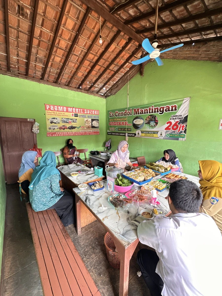 KUNJUNGAN UMKM DI CENDOL MANTINGAN