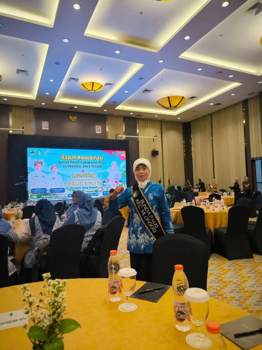 Bunda PAUD Kecamatan Mlonggo Mengikuti Rapat Koordinasi Bunda PAUD Kabupaten/Kota se-Jawa Tengah