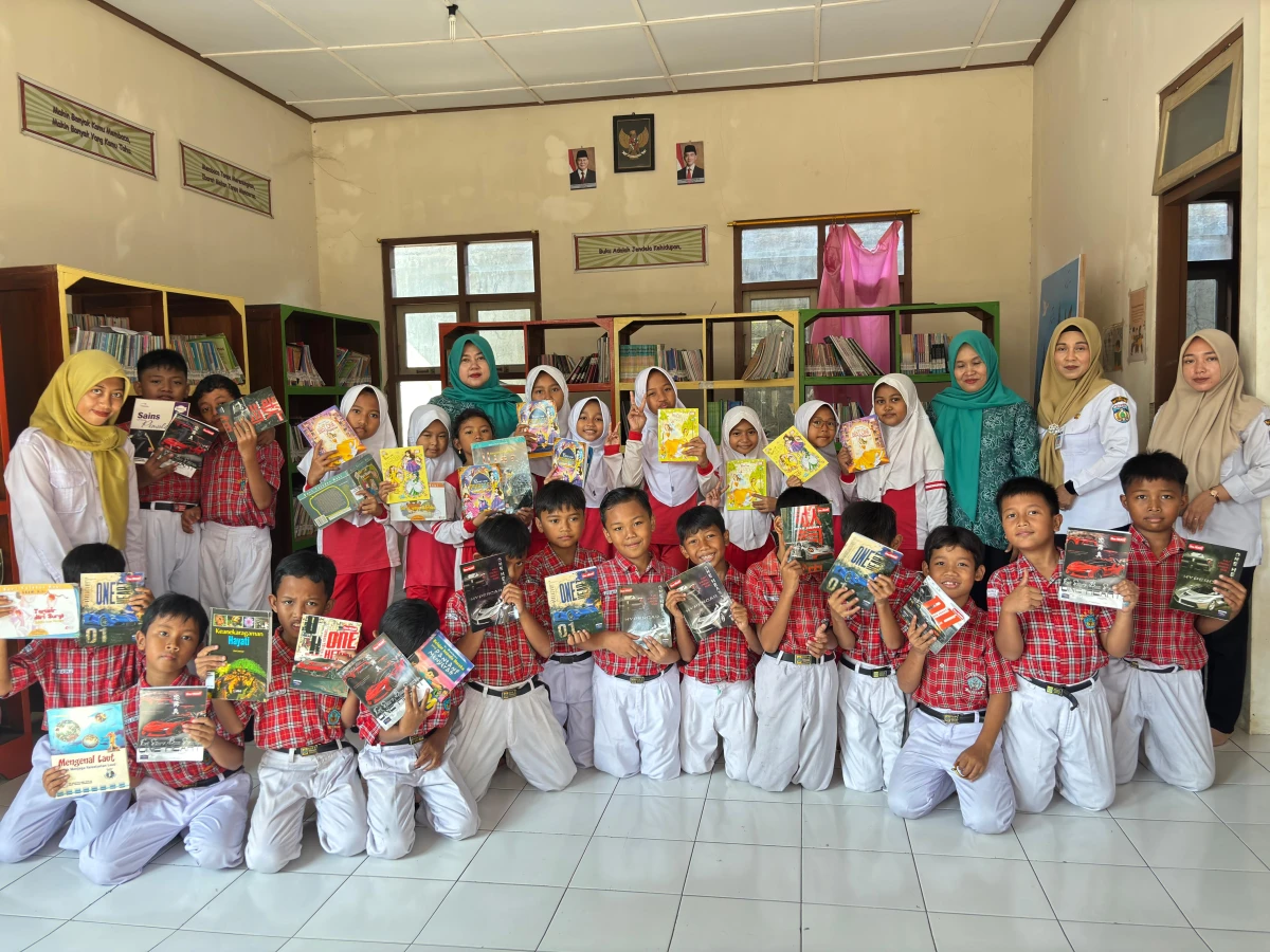 GERAKAN GEMAR MEMBACA DI SD NEGERI 6 JEPARA