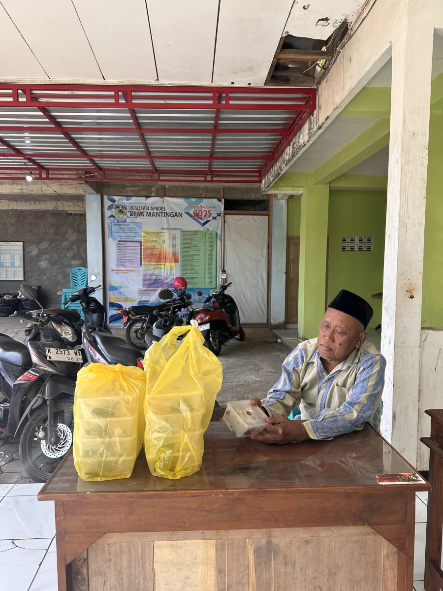 PEMBAGIAN PMT BALITA DI BALAIDESA 