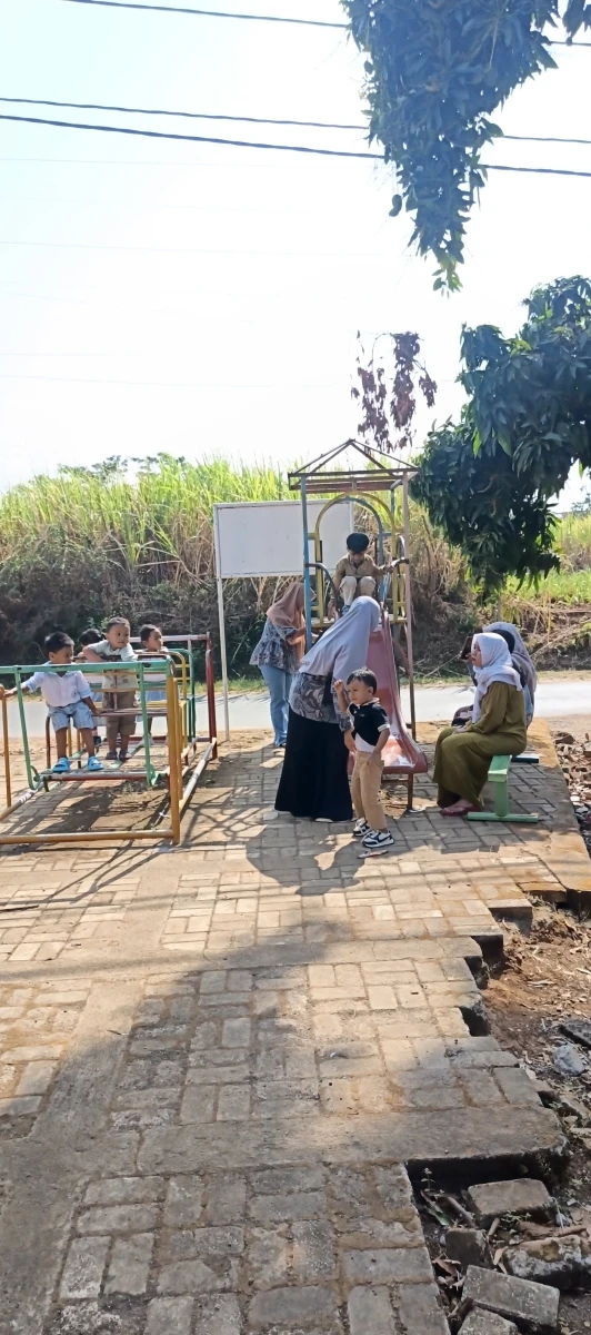 Pembelajaran pos PAUD bina siwi ds. Geneng