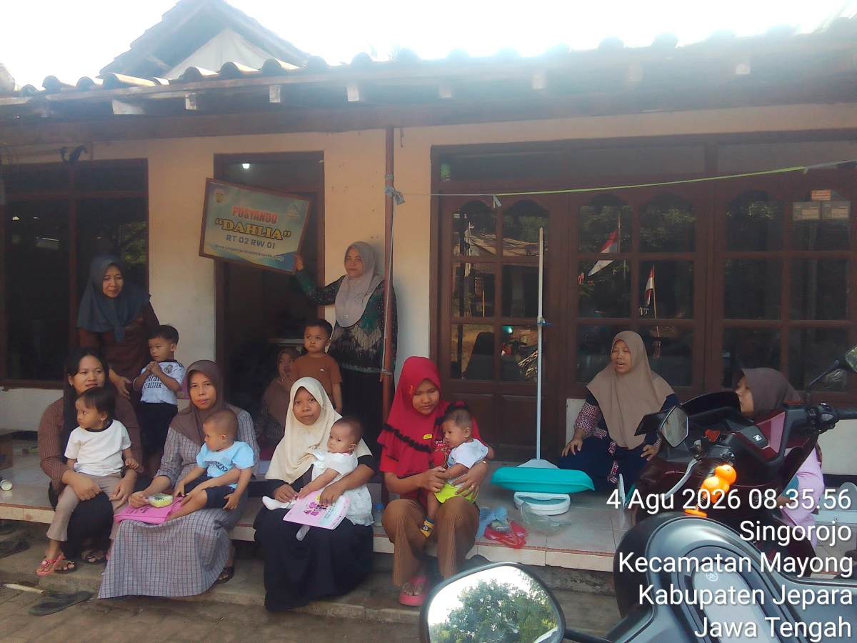 POSYANDU DAHLIA DESA SINGOROJO