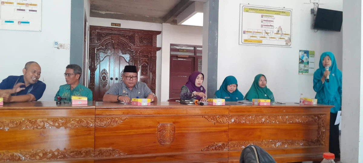 Monitoring kios adminduk dan sosialisasi caping pkk