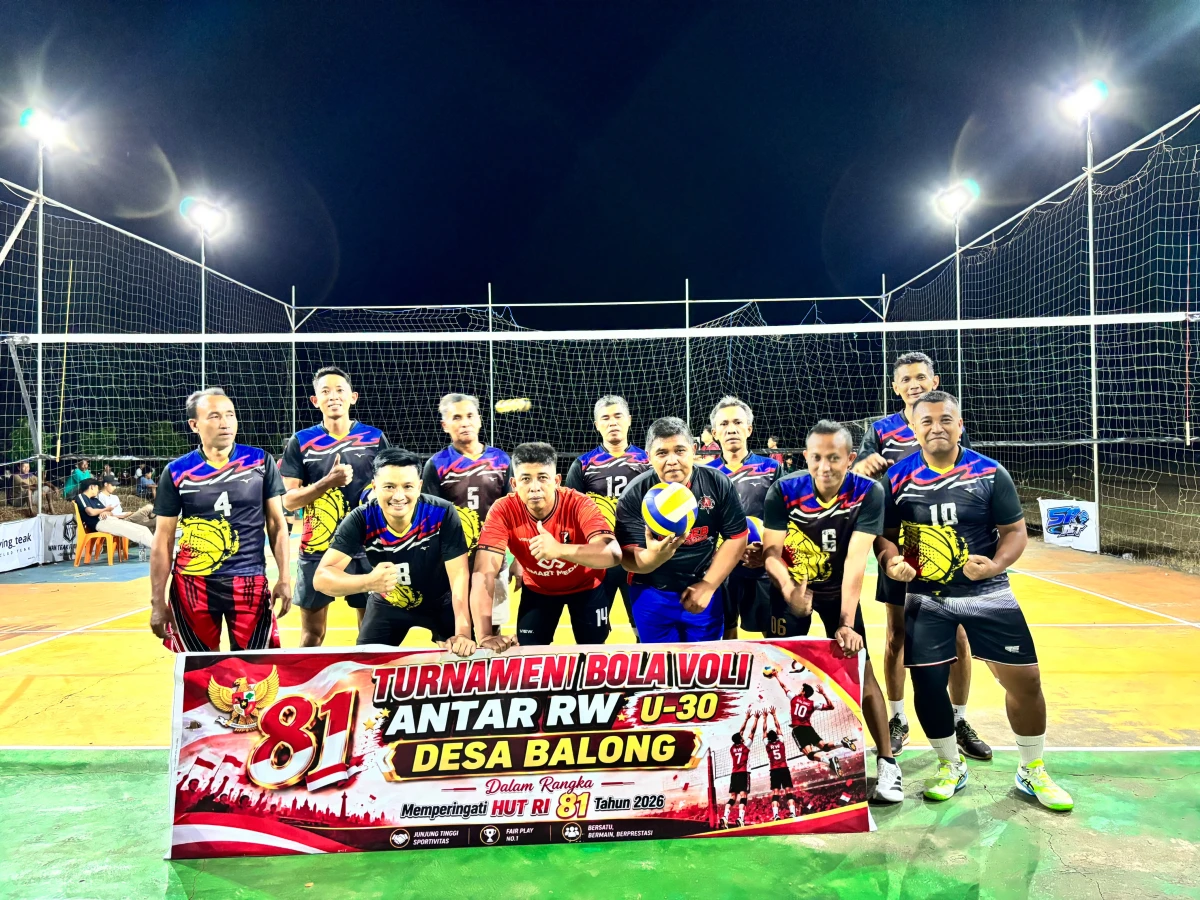 Turnamen bola volly Antar RW U-30