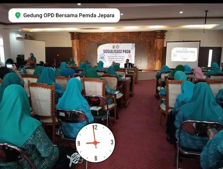 Sinergi Pokja 1 TP PKK Kecamatan Pecangaan dalam Sosialisasi P4GN Kabupaten Jepara