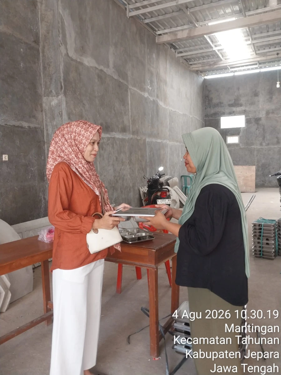 PEMBAGIAN MBG DI POS 4