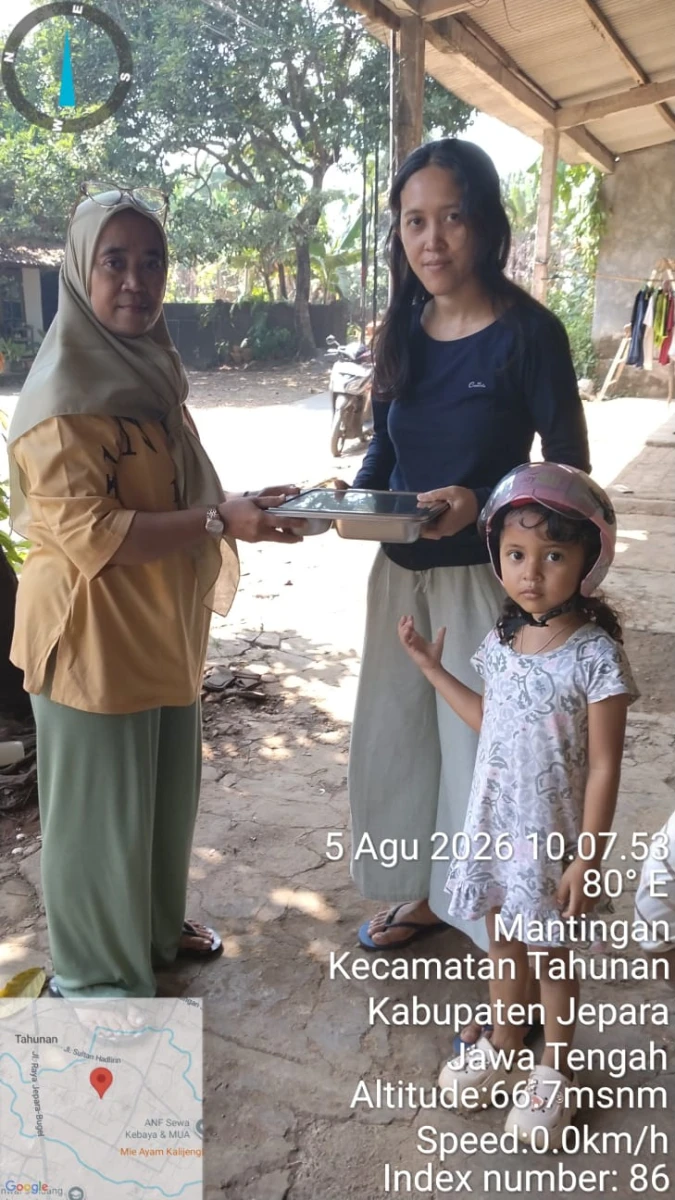 PEMBAGIAN MBG DI POSYANDU MELATI 5