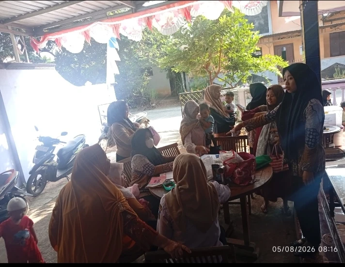 Bulan Vitamin A di Kegiatan Posyandu Nusa Indah Desa Pelemkerep