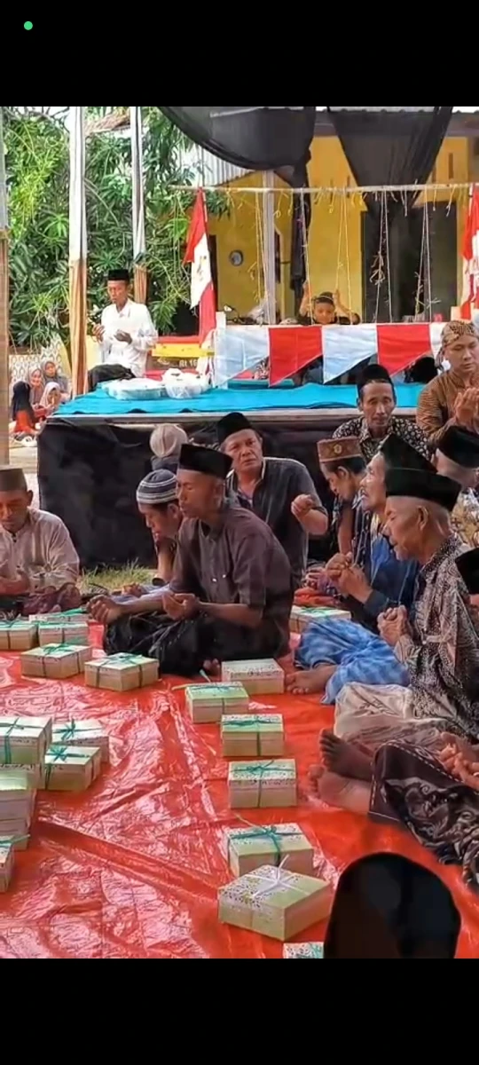Kegiatan Sedekah Bumi Desa Tedunan