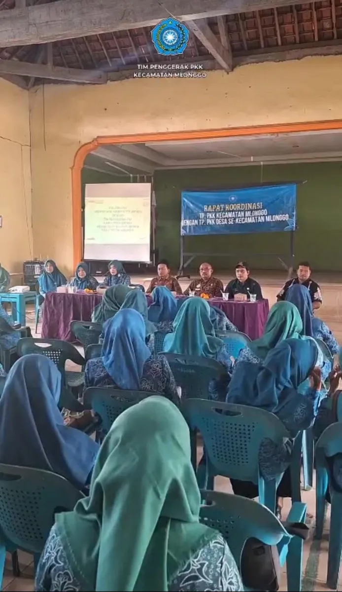 Rakor PKK Kecamatan Mlonggo