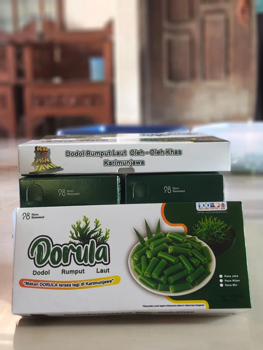 Kenali Lebih Dekat Oleh-Oleh Khas Karimunjawa Dodol Rumput Laut "DORULA"