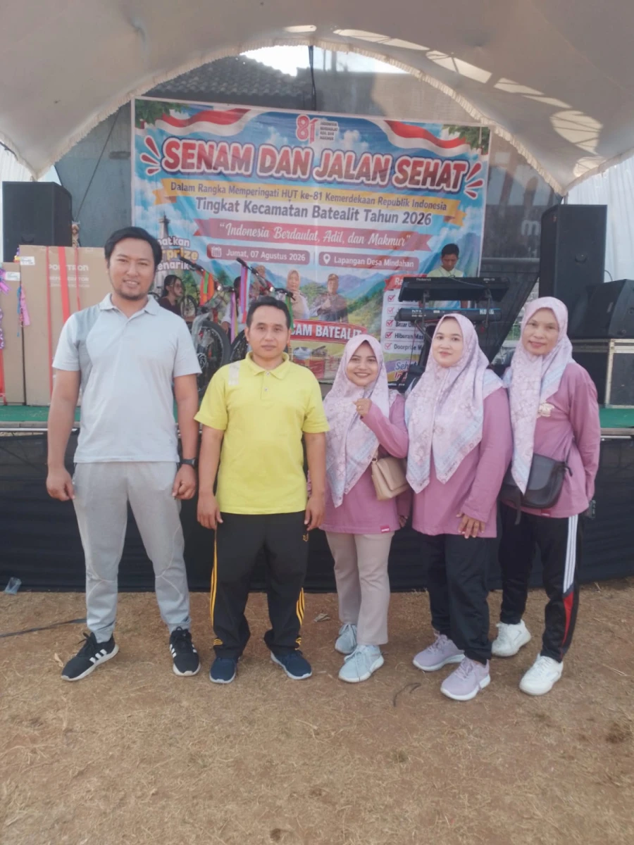 Semarak hut RI ke 81 kemerdekaan Republik Indonesia tingkat kecamatan batealit tahun 2026