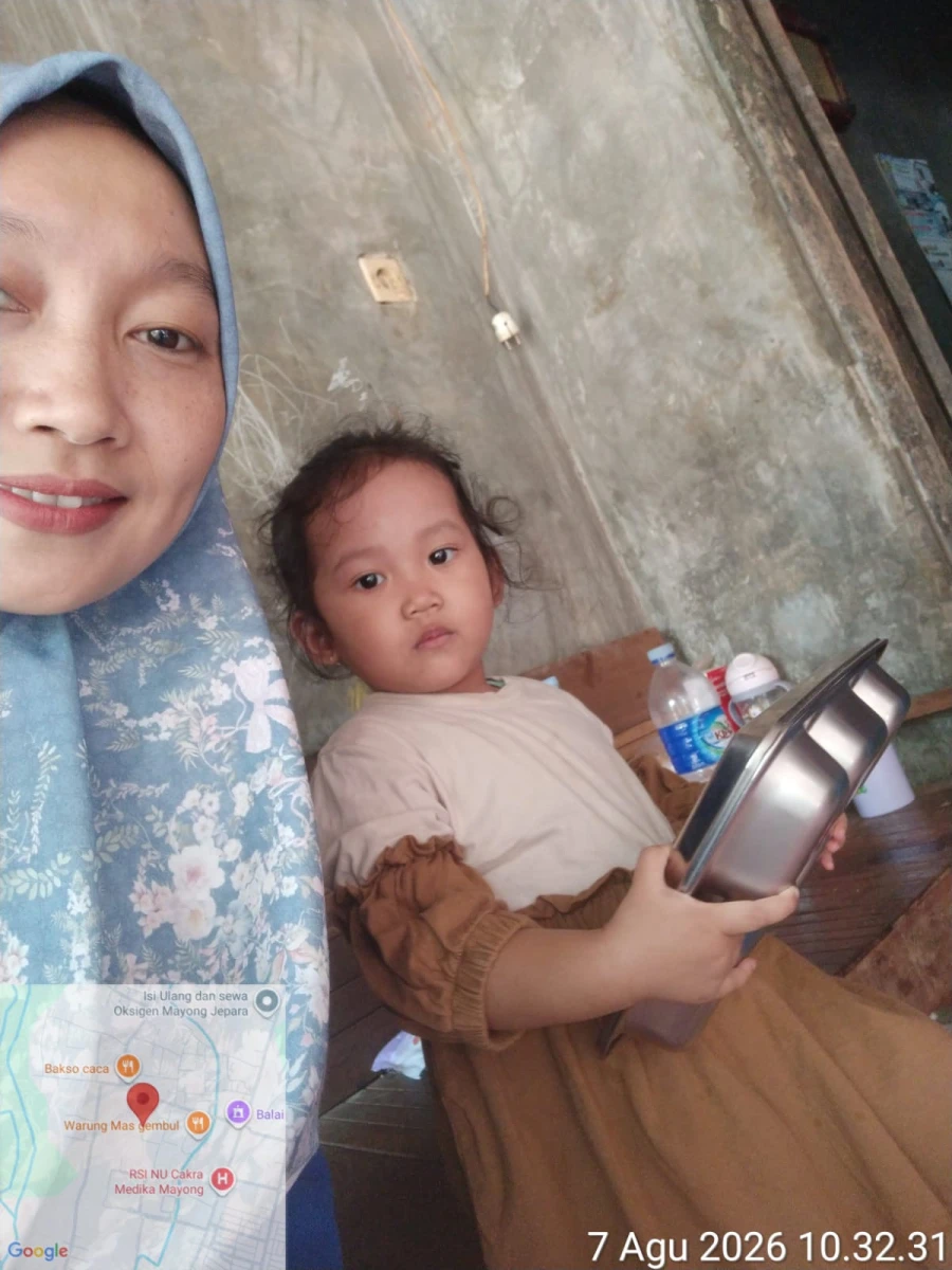 Pendistribusian MBG 3b balita posyandu cempaka