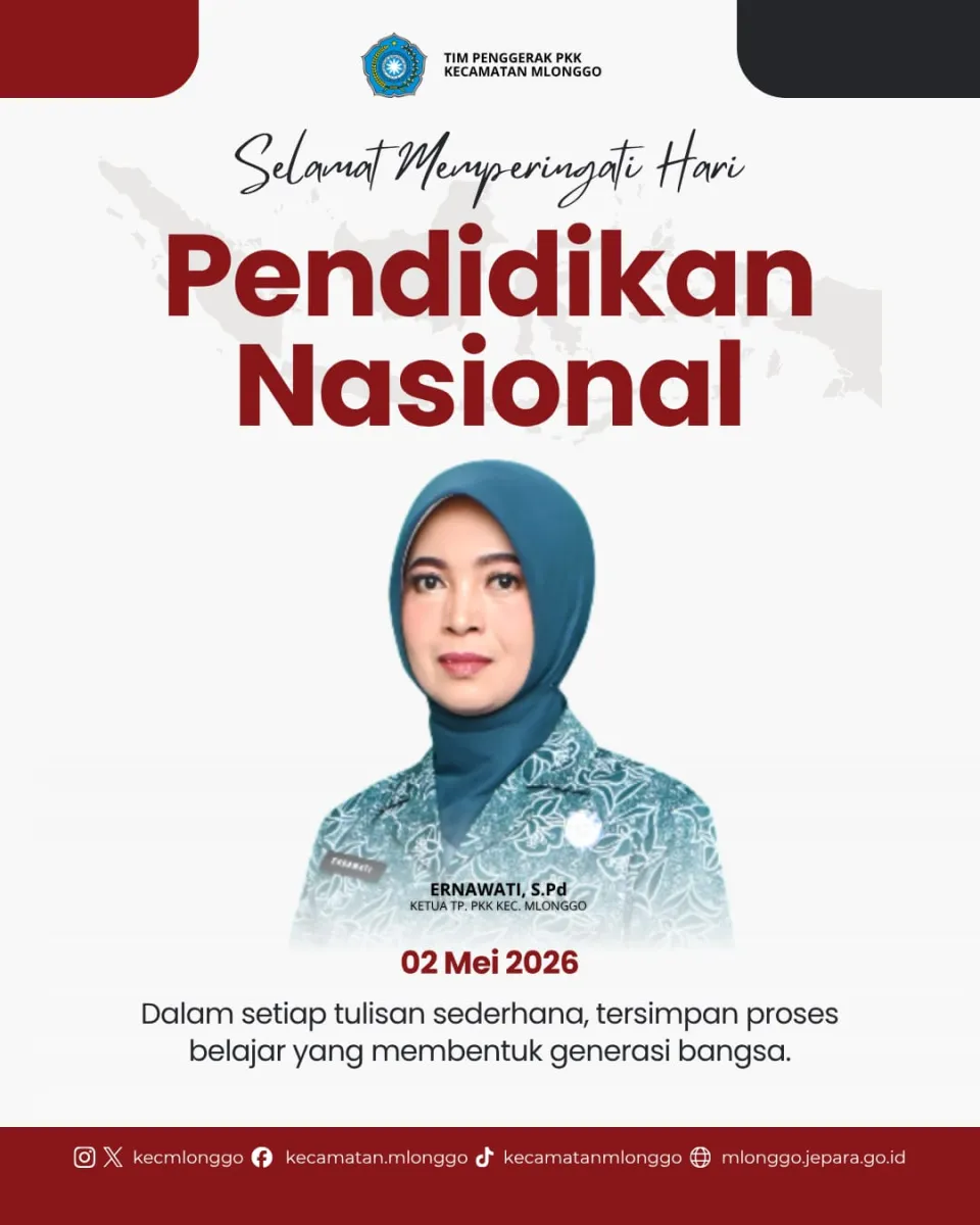 Ucapan Selamat Hari Pendidikan Nasional Tahun 2026