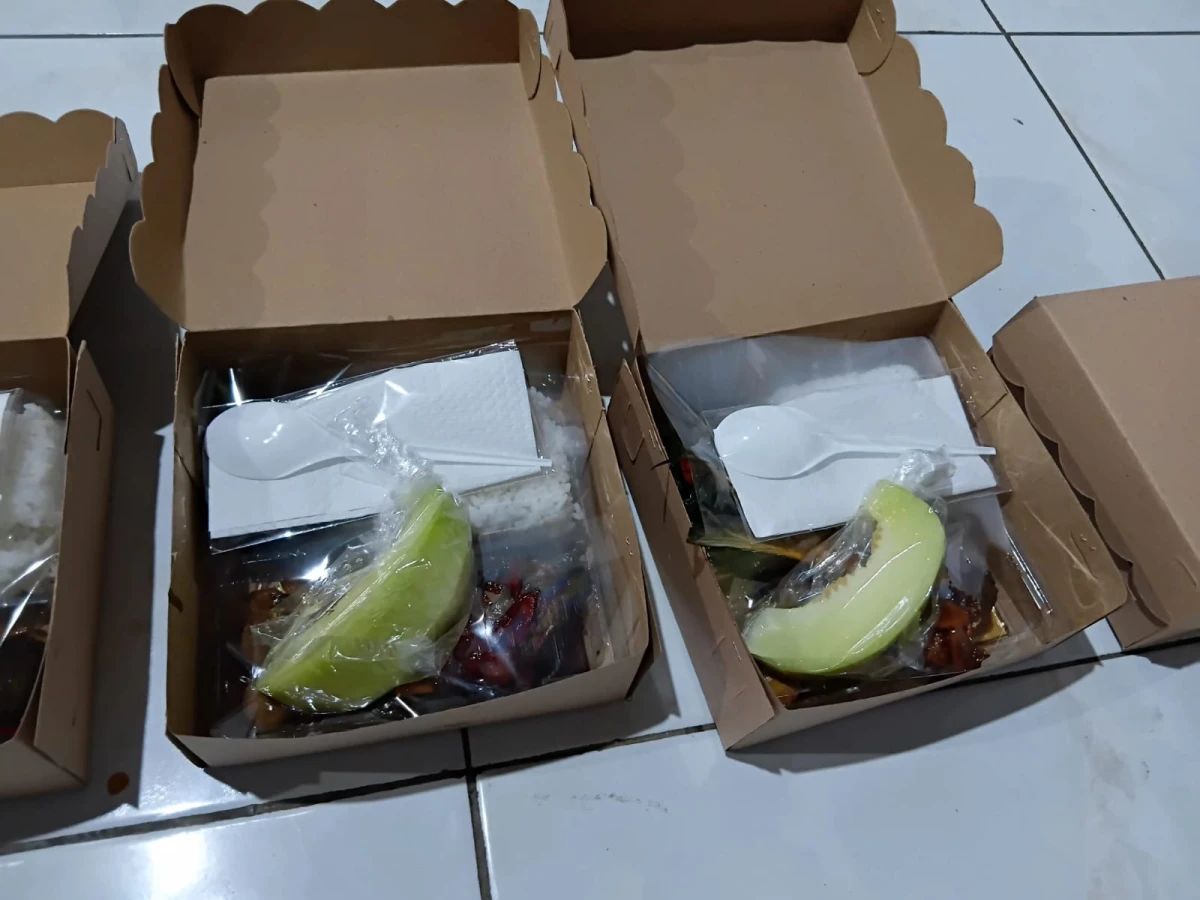 Catering Elfasa mendapatkan pesanan lagi pada hari Jum'at tgl 7 Agustus 