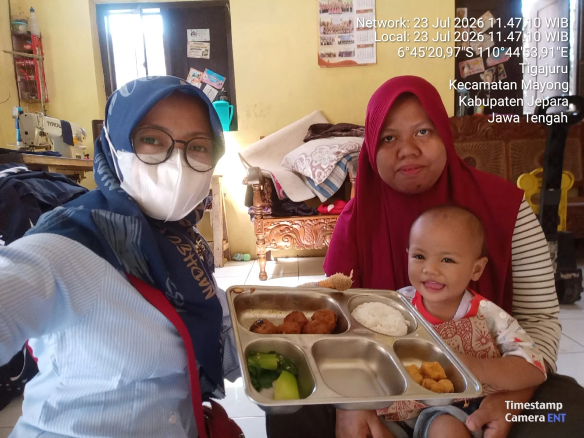 MBG ( MAKAN BERGIZI GRATIS ) BULAN JULI POSYANDU NUSA INDAH