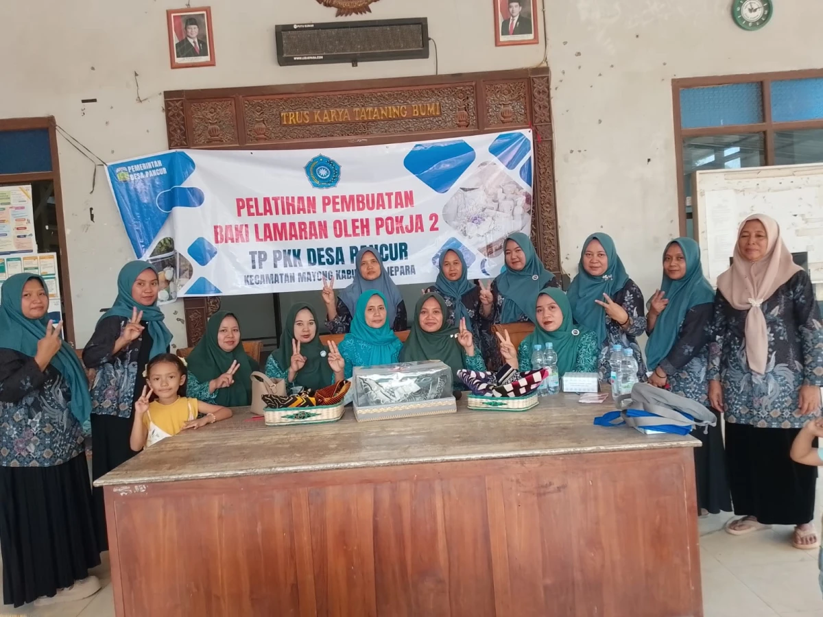Pelatihan pembuatan baki lamaran oleh Pokja 2 2026
