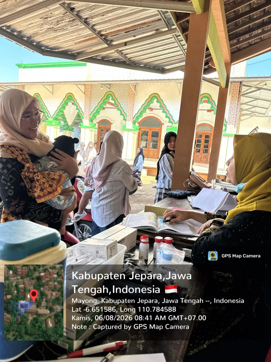 Kegiatan posyandu dan pemberian vitamin A pancur Tamansari 2026