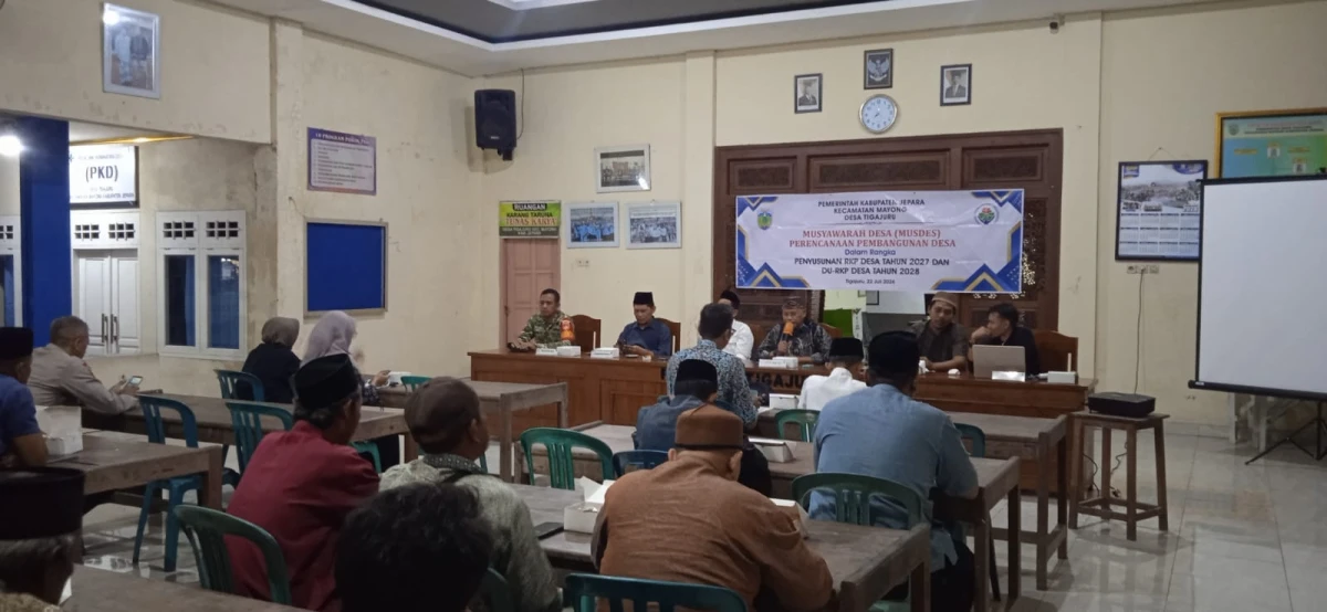 MUSDES PERENCANAAN PEMBANGUNAN DESA TIGAJURU