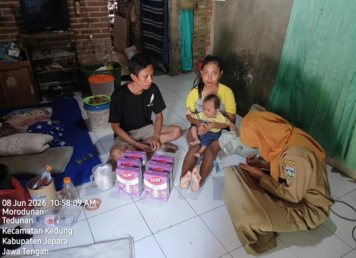 Kunjungan Rumah Gizi kurang 