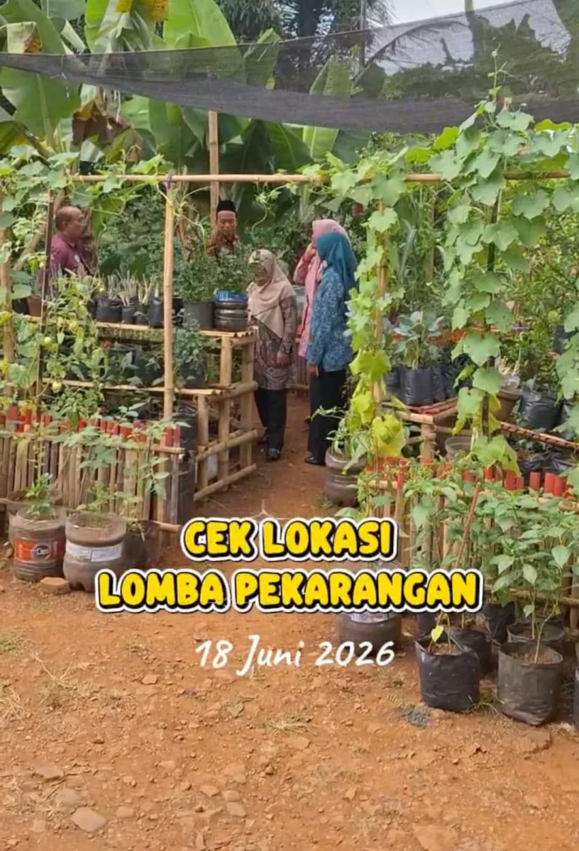 Monitoring Persiapan Lomba Aku Hatinya PKK